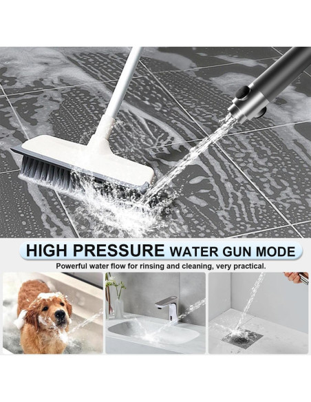 Cabezal de Ducha Filtrado WPARHUS con Alta Presión y Manguera 152 cm