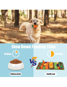 Alfombra Snuffle Grande Ameami 81.3x50.8cm para Perros 2