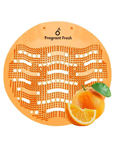 Desodorante de Pantalla de Urinal Fragrant Fresh 50 Unidades Naranja