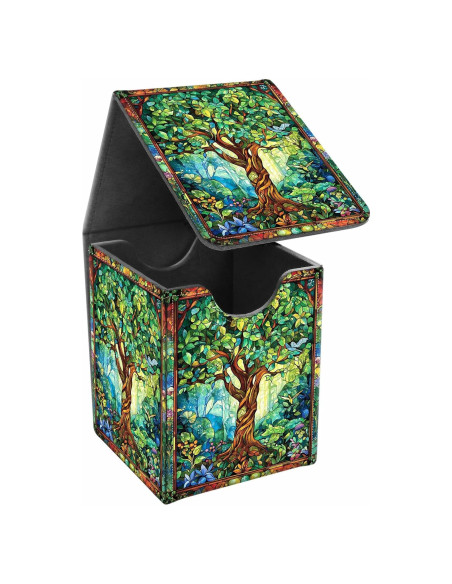Caja de Almacenamiento de Cartas JANENFNA Verde 100+ Cartas Caja de Almacenamiento de Cartas JANENFNA Verde 100+ Cartas