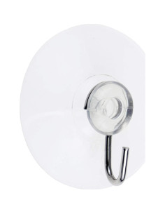 Ganchos de Ventosa Yesland 80 Pcs Transparentes 4.5 cm 2