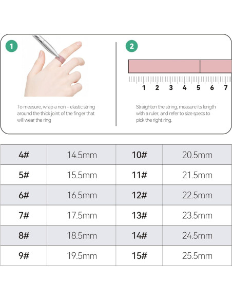 Kit de Tamaño Oura Ring 4 - Medidor de Dedo para Anillo