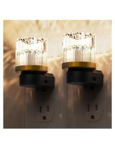 Luz Nocturna LED LOHAS 2 Paquete 3000K Sensor Automático