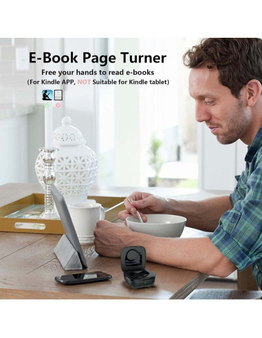 Anillo de Desplazamiento Bluetooth ZOZVO RM para TikTok y Selfies