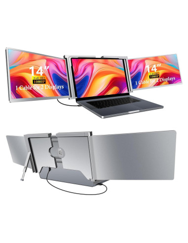 Extensor de Pantalla Portátil 14" SHENZHEN S400 USB-C Full HD