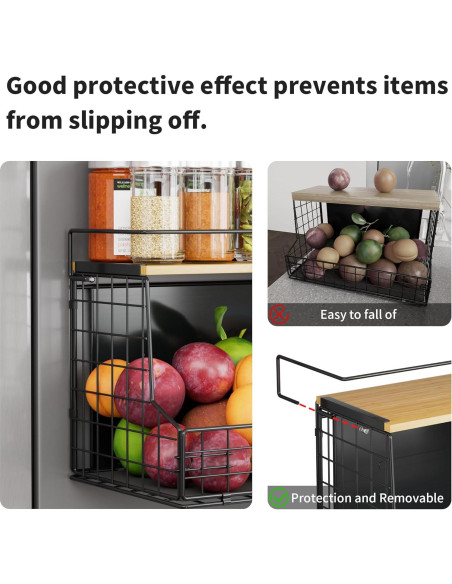 Estante Magnético para Nevera TIDIIABODE 21x11cm Almacenamiento