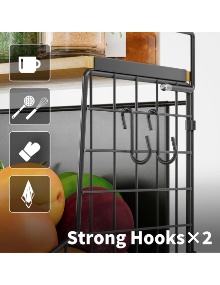 Estante Magnético para Nevera TIDIIABODE 21x11cm Almacenamiento