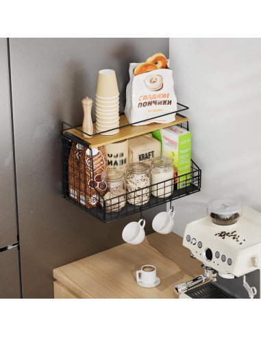 Estante Magnético para Nevera TIDIIABODE 21x11cm Almacenamiento