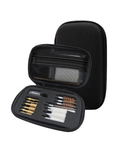 Kit de Limpieza de Armas ZZY - Varilla Reforzada y Cepillos para Calibres .22, 9mm, .45