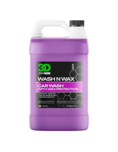 Jabón Lavado y Cera 3D Wash N Wax - pH Balanceado 3.78L