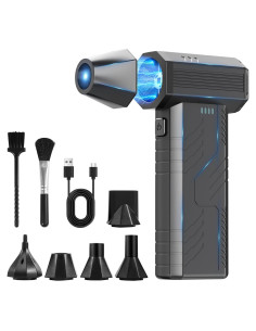 Soplador de Aire Comprimido LGINZS 140W 8000mAh 130000 RPM