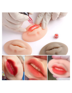 Piel de Práctica de Labios 3D Charme Princesse TA536 - Silicona