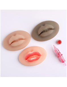 Piel de Práctica de Labios 3D Charme Princesse TA536 - Silicona 2