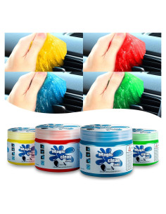 Gel de Limpieza Universal Auto Dynasty - Paquete de 4 Colores