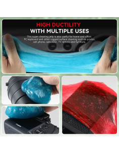 Gel de Limpieza Universal Auto Dynasty - Paquete de 4 Colores 2