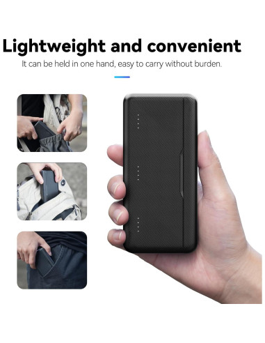 Cargador de Batería TELESIN para DJI Osmo Action 3/4 con Estuche