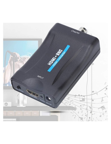 Convertidor HDMI a BNC Yosoo - Video Compuesto y Audio 3.5mm