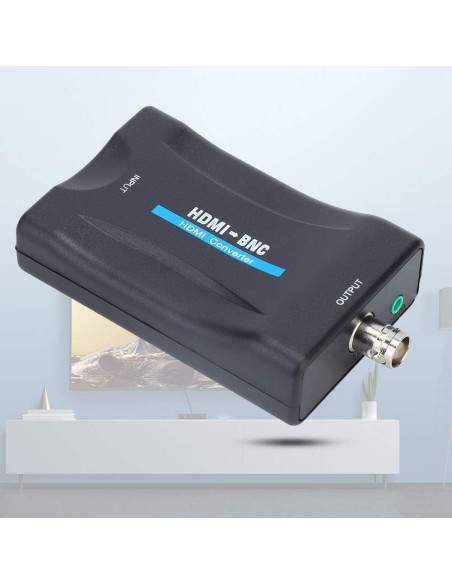 Convertidor HDMI a BNC Yosoo - Video Compuesto y Audio 3.5mm