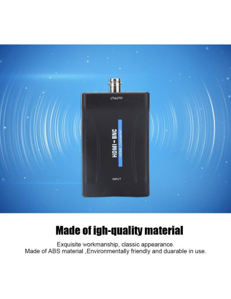 Convertidor HDMI a BNC Yosoo - Video Compuesto y Audio 3.5mm