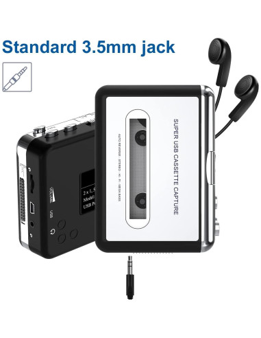 Convertidor de Cinta a MP3 DigitNow BR602 USB Portátil