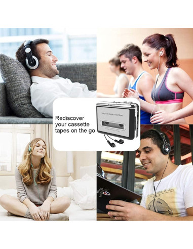 Convertidor de Cinta a MP3 DigitNow BR602 USB Portátil