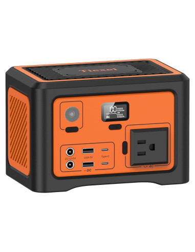 Estación de Energía Portátil Tiexei S1 192Wh 100W para Camping
