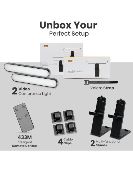 Barra de Luz para Monitor Doctor Easy - Luz de Video USB Ajustable