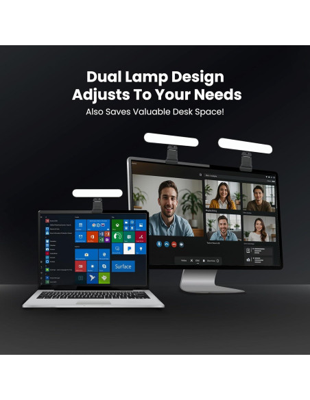 Barra de Luz para Monitor Doctor Easy - Luz de Video USB Ajustable