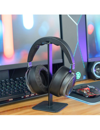 Almohadillas de Gel Refrigerante Wicked Cushions para Corsair Virtuoso Max - Comodidad Extrema, Negro