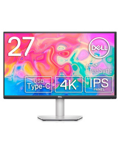 Monitor Dell S2722QC 27" 4K USB-C, 60Hz, Altavoces Integrados