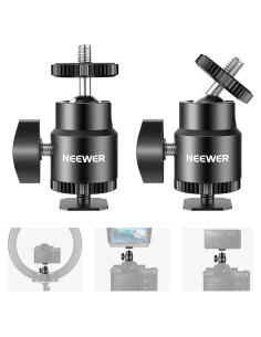 Cabezal Esférico Mini NEEWER ST17 con Zapata Fría y Tornillo 1/4"