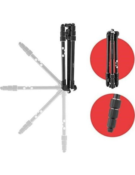 Trípode JOBY RangePod de Aluminio para Viajeros 8kg