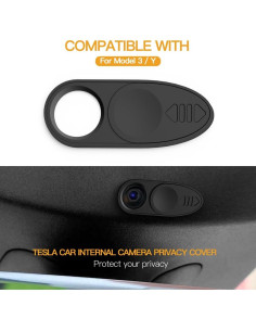 Cubierta Deslizante para Cámara de Auto TUCANA Tesla Model 3/Y 2