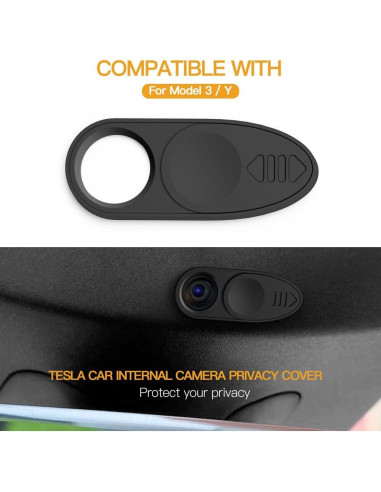 Cubierta Deslizante para Cámara de Auto TUCANA Tesla Model 3/Y