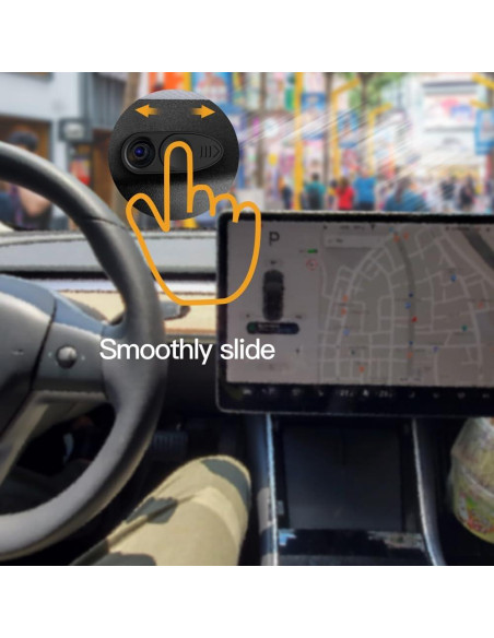 Cubierta Deslizante para Cámara de Auto TUCANA Tesla Model 3/Y