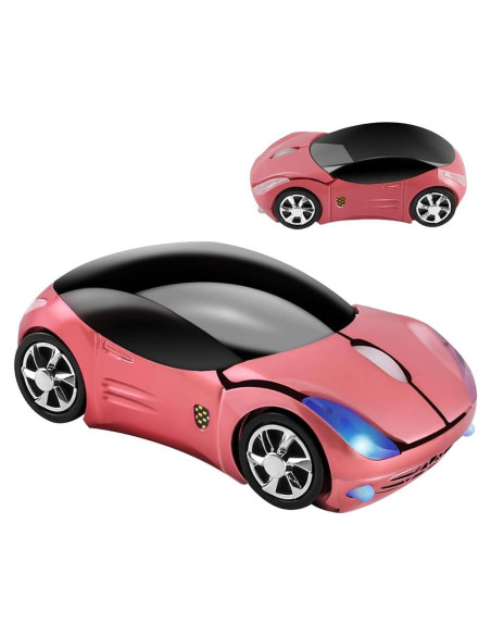 Ratón Inalámbrico Óptico Sxban Rosa 1600DPI 3 Botones