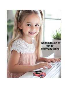 Ratón Inalámbrico Óptico Sxban Rosa 1600DPI 3 Botones 2