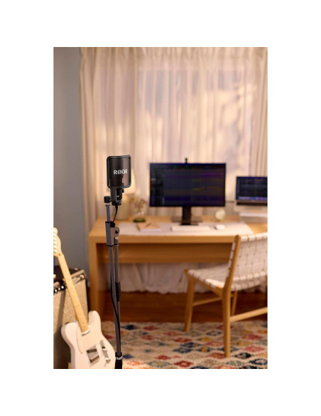 Micrófono de Condensador USB Rode NT-USB+ con Brazo y Cable