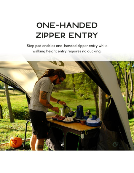 Refugio NEMO Victory Screenhouse - 7.34 kg - Niebla/Oliva