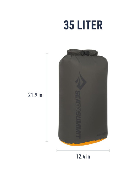 Bolsa Secadora eVac Sea to Summit 35L Impermeable Gris