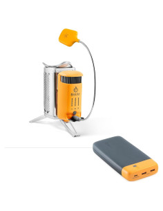 Estufa de Leña BioLite CampStove 2+ con Banco Charge 80