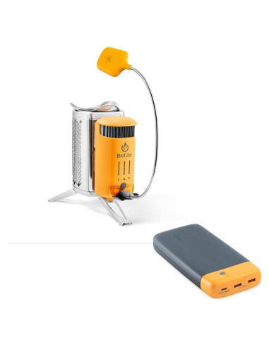 Estufa de Leña BioLite CampStove 2+ con Banco Charge 80