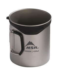 Taza de Camping Ultraligera MSR Titan 450mL Titanio 2