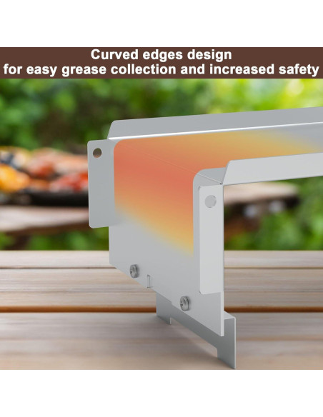 Difusor de Calor de Acero Inoxidable BMMXBI para Traeger 885