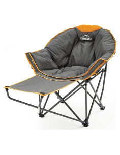 Silla de Camping Plegable Suntime Redonda 181 kg Naranja