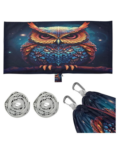 Hamaca de Camping Haskirky 290x138cm 150kg Portátil con Accesorios