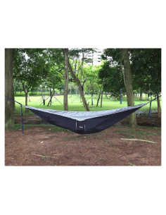 Hamaca de Camping Gearhub Doble 226.8 kg 299.7x200.7 cm Negra