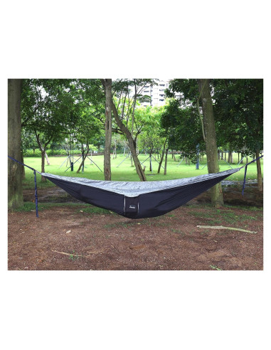 Hamaca de Camping Gearhub Doble 226.8 kg 299.7x200.7 cm Negra