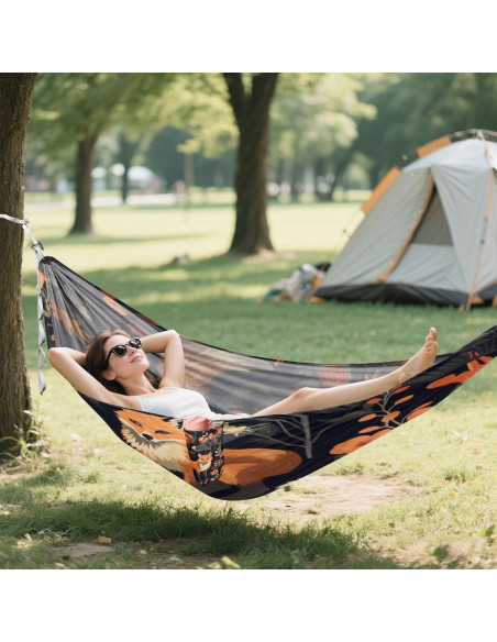 Hamaca Portátil PYBUG 290x138cm 300kg con Correas Ajustables