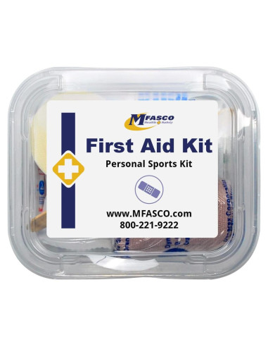 Kit de Primeros Auxilios MFASCO Compacto 15.2x12.7x7.6 cm